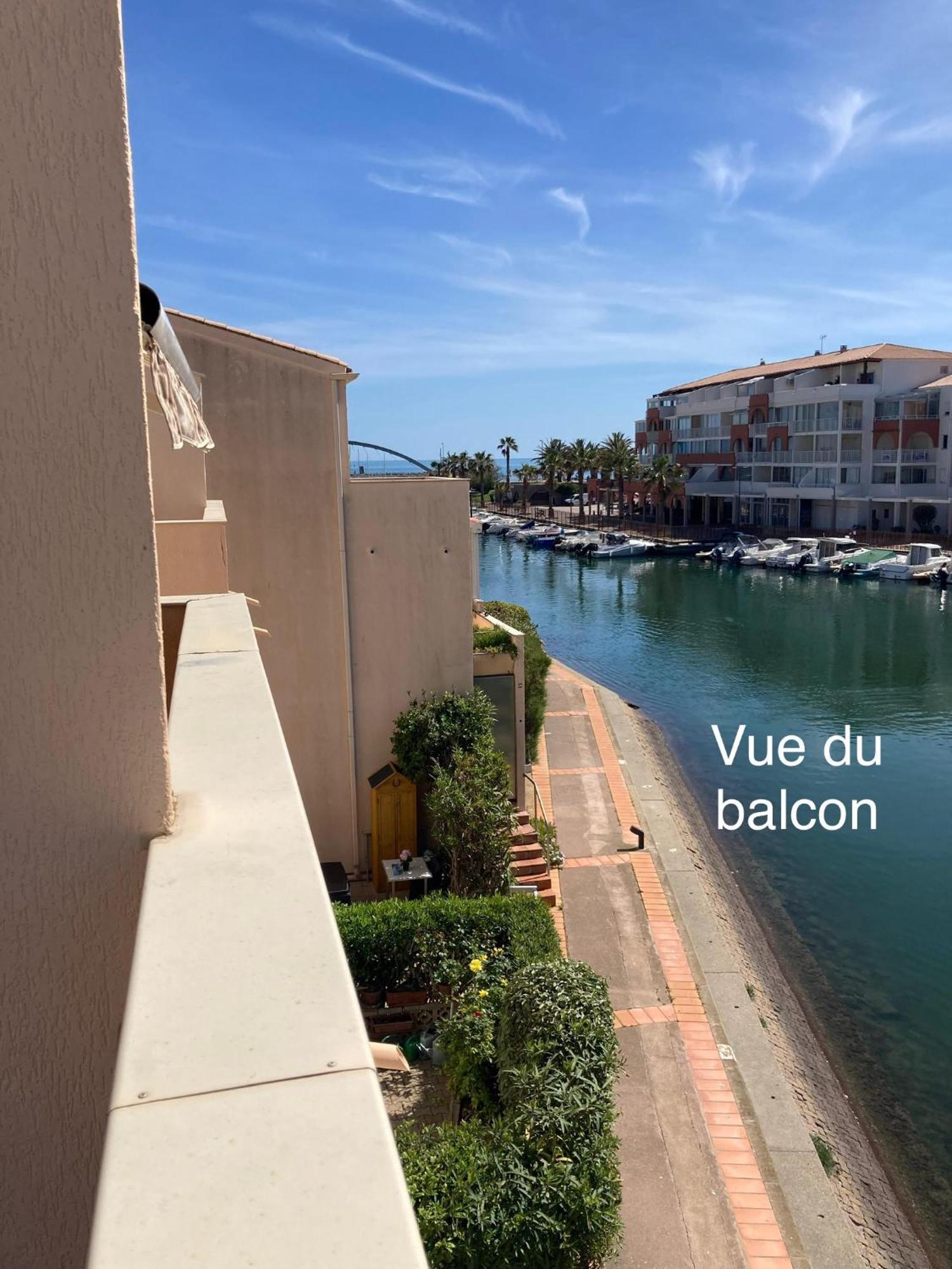 Evasion Setoise - Appartement Avec Balcon Vue Marina, Climatise, Parking - Situe A 200M De La Plage Сет Екстер'єр фото